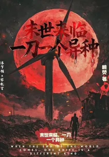 末世來臨，一刀一個異種 封面