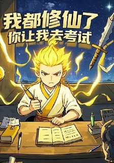 我都修仙了，你讓我去考試？ 封面