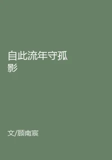 自此流年守孤影 封面
