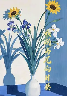 我的鳶尾向日葵 封面