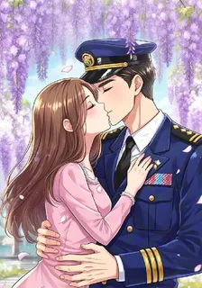 風吻紫藤花 封面