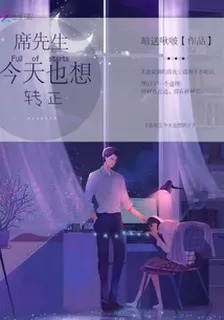 席先生今天也想轉正 封面