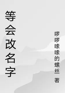 等會改名字 封面