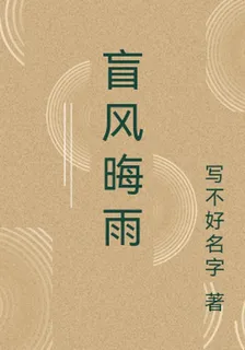 盲風晦雨 封面