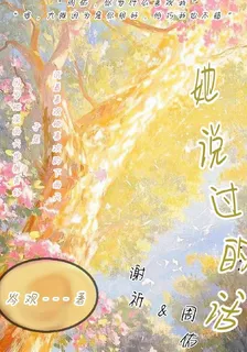 她說過的話 封面