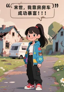 末世，我靠房車成功暴富！！！ 封面