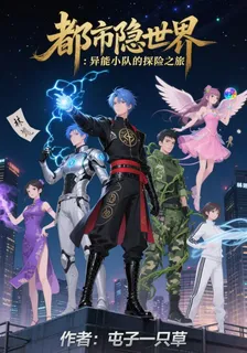 都市隱世界：異能小隊的探險之旅 封面