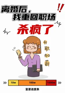 離婚後，我重回職場殺瘋了 封面