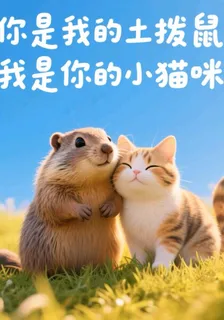 你是我的土撥鼠，我是你的小貓咪 封面