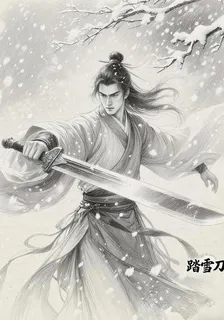 踏雪刀 封面