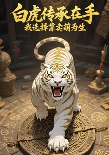 白虎傳承在手，我選擇靠賣萌爲生 封面