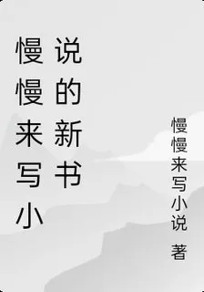 慢慢來寫小說的新書 封面