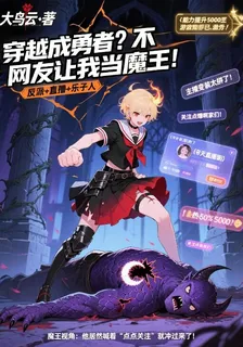 穿越成勇者？不，網友讓我當魔王 封面