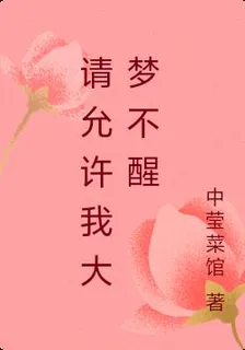 請允許我大夢不醒 封面
