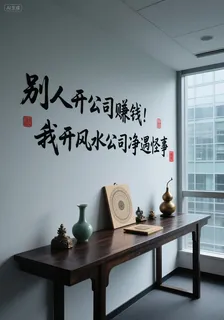 別人開公司賺錢，我開風水公司淨 封面