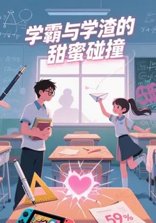 學霸與學渣的甜蜜碰撞 封面