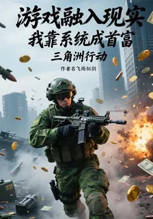 遊戲融入現實，我靠系統成首富 封面