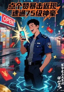 點個贊暴擊返現，速通75級神豪 封面