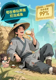 苟在修仙界擺爛當鹹魚 封面