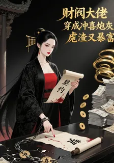 財閥大佬穿成沖喜炮灰，虐渣又暴 封面