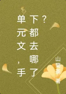 單元文，手下都去哪了？ 封面