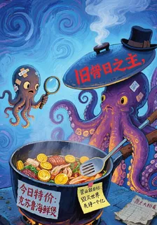 【舊日之主，只想搞錢開大排檔】 封面