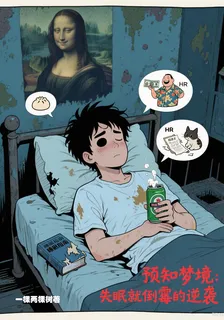 預知夢境：失眠就倒黴的逆襲爽文 封面