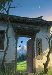 我家老屋通往異世的大門 封面