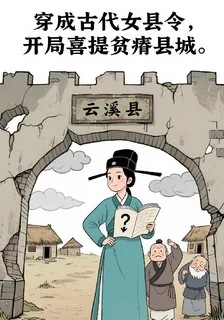 穿成古代女縣令，開局喜提貧瘠縣 封面