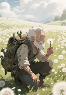 機械師老人意外穿越原神 封面
