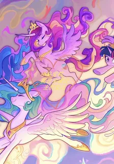 小馬寶莉：我是宇宙公主的女兒 封面