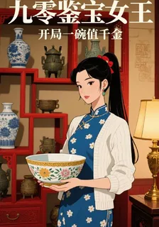 九零鑑寶女王，開局一碗值千金 封面
