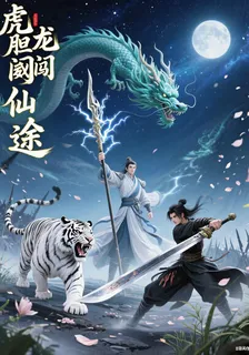 虎膽龍威闖仙途 封面