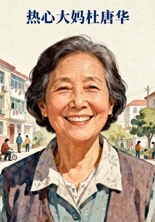 熱心大媽杜唐華 封面