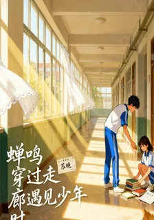 蟬鳴穿過走廊時遇見少年 封面