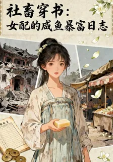 社畜穿書：女配的鹹魚暴富日誌 封面