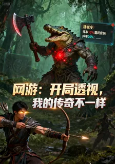 網遊：開局透視，我的傳奇不一樣 封面