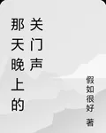 那天晚上的關門聲 封面