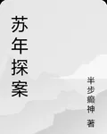 蘇年探案 封面