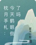 枕月手札：今天鶴眠倒了嗎 封面