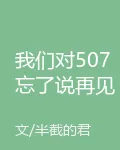 我們對507忘了說再見 封面