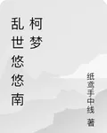 亂世悠悠南柯夢 封面