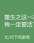 重生之這一次我一定要活下去 封面