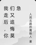 我走後，你們又追悔莫急 封面
