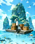 雙人木筏求生：綁定島嶼系統？ 封面