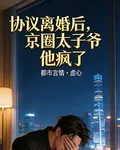 協議離婚後，京圈太子爺他瘋了 封面