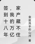 簽到十八年，我的萬億家產藏不住 封面