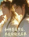 和師尊通夢後，半夜偷偷洗牀單 封面