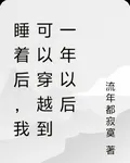 睡着後，我可以穿越到一年以後 封面