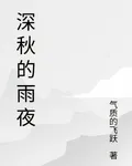 深秋的雨夜 封面